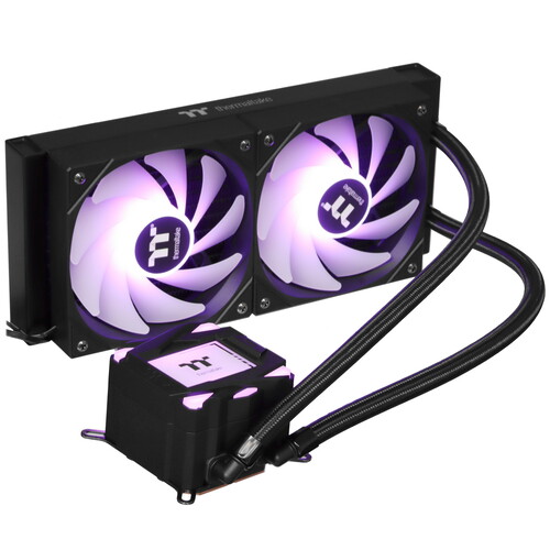 Купить Система охлаждения Thermaltake LA240 ARGB черная  5613471. Характеристики, отзывы и цены в Донецке
