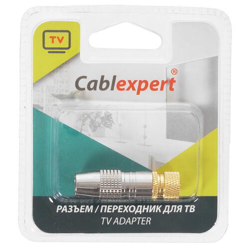 Купить Антенный разъем Cablexpert F  5452592. Характеристики, отзывы и цены в Донецке