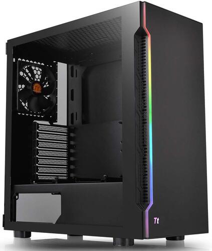 Купить Корпус Thermaltake H200 TG RGB [CA-1M3-00M1WN-00] черный  1398471. Характеристики, отзывы и цены в Донецке