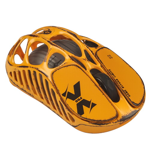 Купить Мышь беспроводная/проводная GravaStar Mercury X Pro Special Edition Battle Worn-Yellow  9276747. Характеристики, отзывы и цены в Донецке