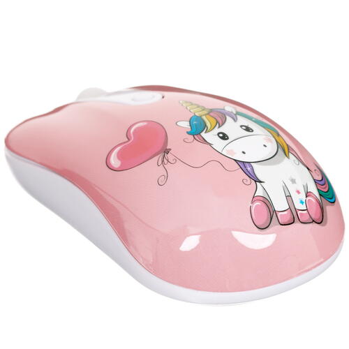 Купить Мышь беспроводная DEXP WM-311WU Unicorn  розовый  1380727. Характеристики, отзывы и цены в Донецке