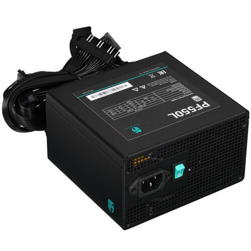 Купить Блок питания DEEPCOOL GamerStorm PF550L [R-PF550L-HE0B-WGEU] черный  5634840. Характеристики, отзывы и цены в Донецке