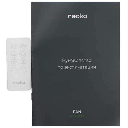 Купить Вентилятор Reoka RKTF-3001DC  белый  9190754. Характеристики, отзывы и цены в Донецке