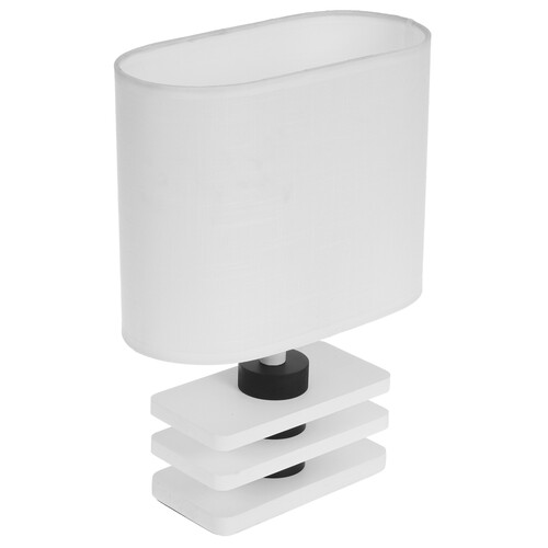 Купить Настольный светильник RISALUX Картер белый  9176734. Характеристики, отзывы и цены в Донецке