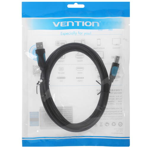 Купить Кабель Vention USB 2.0 Type-A - USB 2.0 Type-B  1660904. Характеристики, отзывы и цены в Донецке