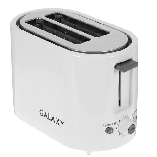 Купить Тостер Galaxy GL 2908 белый  8184339. Характеристики, отзывы и цены в Донецке