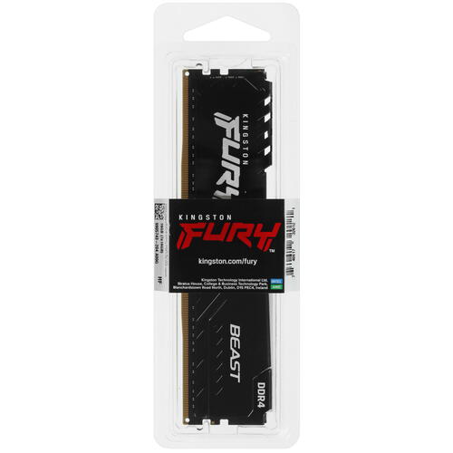 Купить Оперативная память Kingston FURY Beast Black [KF426C16BB/16] 16 ГБ  5053529. Характеристики, отзывы и цены в Донецке