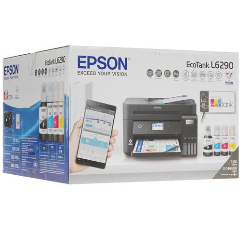 Купить МФУ струйное Epson EcoTank L6290  5053309. Характеристики, отзывы и цены в Донецке