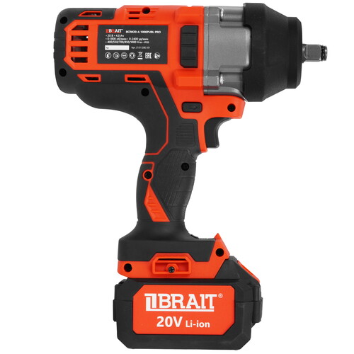 Купить Гайковерт Brait BCIW20-4-1000PUBL PRO  5496911. Характеристики, отзывы и цены в Донецке