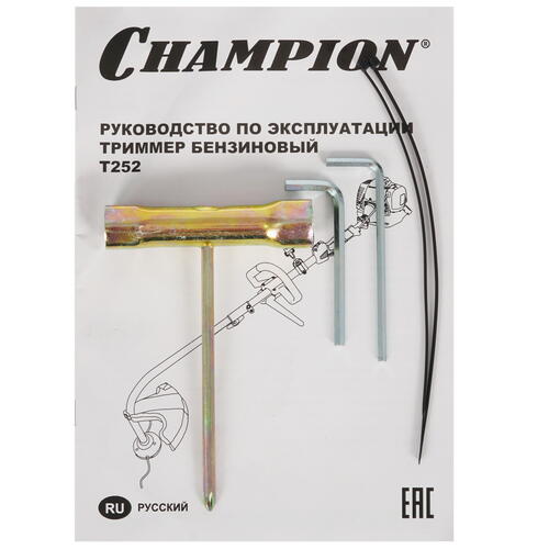 Купить Триммер бензиновый Champion Т252  1215746. Характеристики, отзывы и цены в Донецке