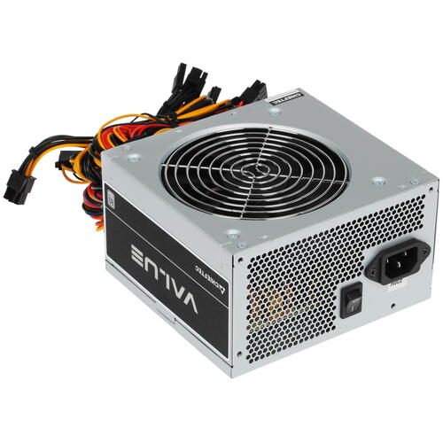 Купить Блок питания Chieftec VALUE 600W [APB-600B8] серый  5066925. Характеристики, отзывы и цены в Донецке