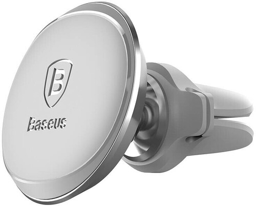 Купить Держатель автомобильный Baseus Magnetic серебристый  5487965. Характеристики, отзывы и цены в Донецке