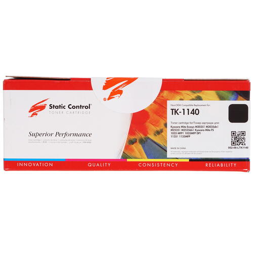 Купить Картридж лазерный Static Control 002-08-LTK1140 черный  5303894. Характеристики, отзывы и цены в Донецке