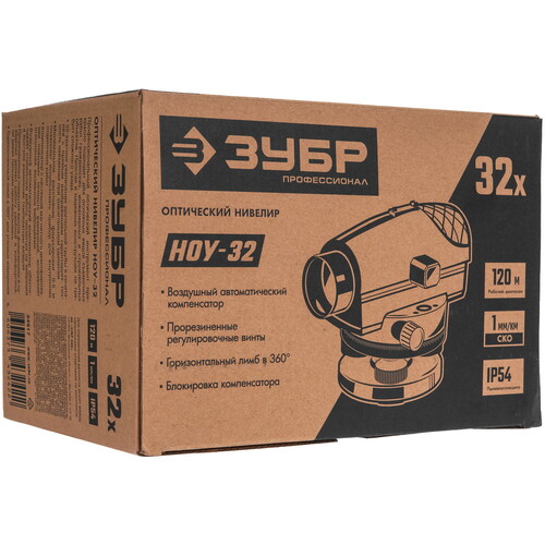 Купить Оптический нивелир Зубр НОУ-32  9107493. Характеристики, отзывы и цены в Донецке