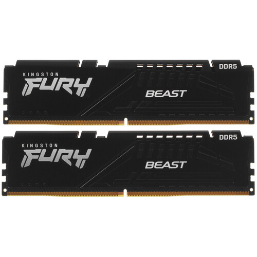 Купить Оперативная память Kingston FURY Beast Black [KF556C40BBK2-16] 16 ГБ  5053667. Характеристики, отзывы и цены в Донецке