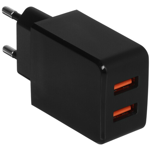 Купить Сетевое зарядное устройство BorasCO 20652 черный  5626051. Характеристики, отзывы и цены в Донецке