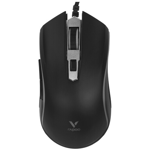 Купить Клавиатура+мышь  проводная  RAPOO V185S черный  9284431. Характеристики, отзывы и цены в Донецке