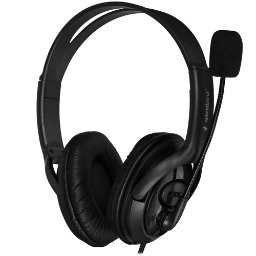 Купить Проводные наушники Gembird MHS-786 черный  5356118. Характеристики, отзывы и цены в Донецке