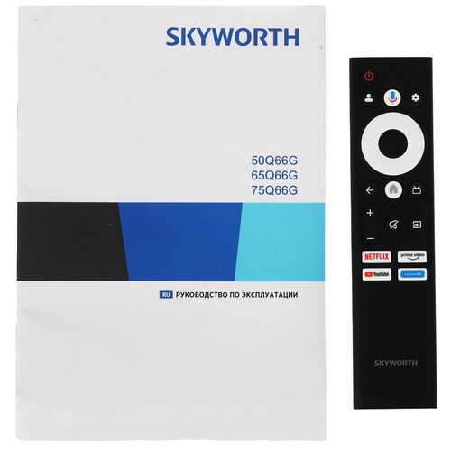 Купить 50" (127 см) Телевизор Skyworth 50Q66G серебристый  9248240. Характеристики, отзывы и цены в Донецке