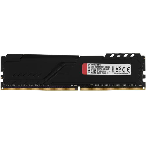 Купить Оперативная память Kingston FURY Beast Black [KF426C16BB/16] 16 ГБ  5053529. Характеристики, отзывы и цены в Донецке