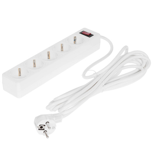 Купить Сетевой фильтр Smartbuy SBSP-50-W белый  9192871. Характеристики, отзывы и цены в Донецке
