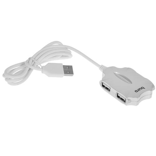 Купить USB-разветвитель Buro BU-HUB4-0.5-U2.0-Candy  8148048. Характеристики, отзывы и цены в Донецке