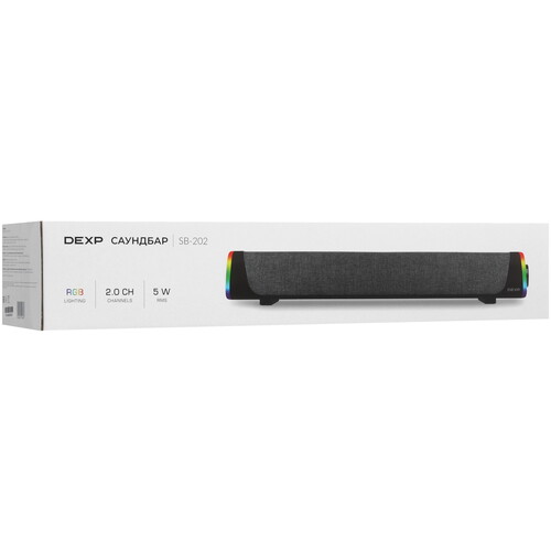 Купить Саундбар DEXP SB-202 черный  9070923. Характеристики, отзывы и цены в Донецке