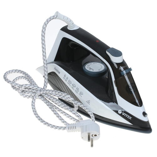 Купить Утюг VITEK VT-8313 черный  1266044. Характеристики, отзывы и цены в Донецке