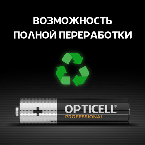 Купить Батарейка Opticell Professional AAA (LR03/FR03)  5434074. Характеристики, отзывы и цены в Донецке