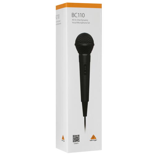 Купить Микрофон Behringer BC110 черный  5059862. Характеристики, отзывы и цены в Донецке