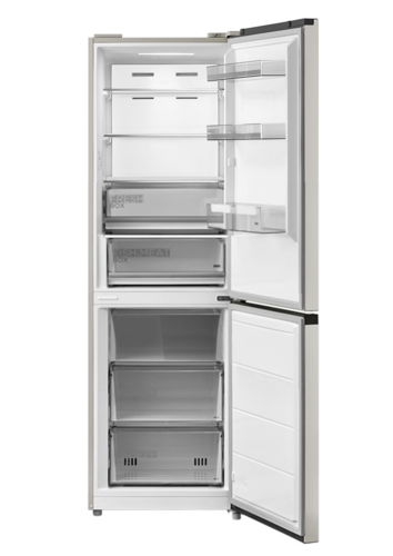 Купить Холодильник с морозильником   Midea MDRB471MGF33O бежевый  9263155. Характеристики, отзывы и цены в Донецке