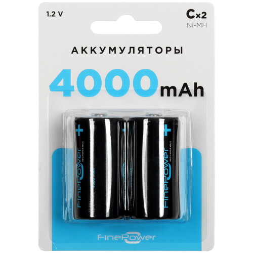 Купить Аккумулятор FinePower C 4000 мА*ч  5410548. Характеристики, отзывы и цены в Донецке