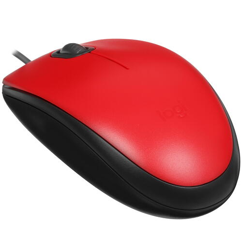 Купить Мышь проводная Logitech M110s Red [910-005501] красный  5074573. Характеристики, отзывы и цены в Донецке