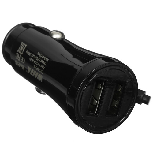 Купить Автомобильное ЗУ WIIIX CH-U3-4 черный  5485346. Характеристики, отзывы и цены в Донецке