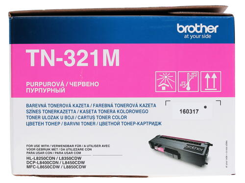 Купить Картридж лазерный Brother TN-321M пурпурный  1036732. Характеристики, отзывы и цены в Донецке