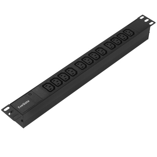 Купить Блок розеток ExeGate ServerPro PDU-19H007 Al-12C13-C20  8184978. Характеристики, отзывы и цены в Донецке