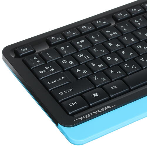 Купить Клавиатура+мышь беспроводная   A4Tech Fstyler FG1010 черный  1395909. Характеристики, отзывы и цены в Донецке