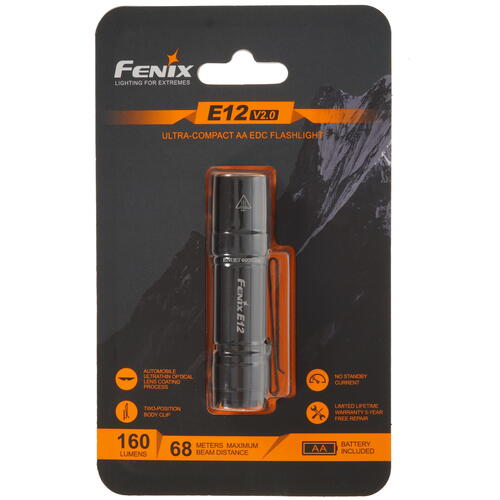 Купить Фонарь Fenix E12V20  5350630. Характеристики, отзывы и цены в Донецке