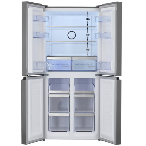 Купить Холодильник многодверный   Beko GNOR522E30X серебристый  5495104. Характеристики, отзывы и цены в Донецке