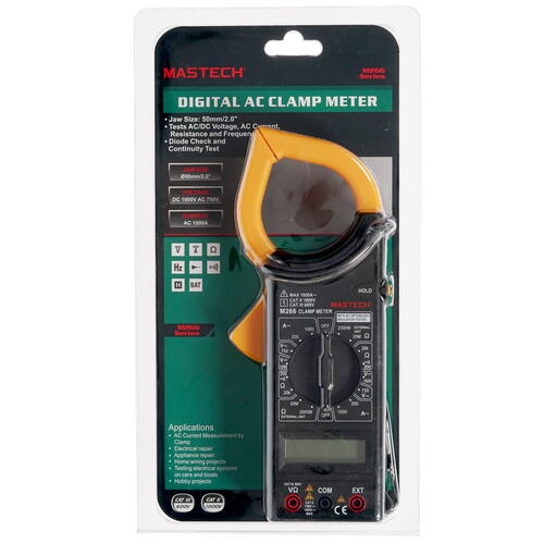 Купить Клещи токоизмерительные Mastech M266  1128039. Характеристики, отзывы и цены в Донецке