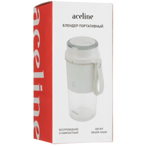 Купить Блендер портативный Aceline APB-30T белый  9175619. Характеристики, отзывы и цены в Донецке