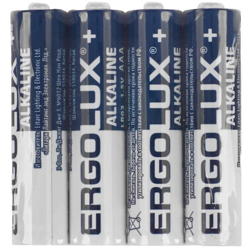 Купить Батарейка Ergolux Alkaline 14672 AAA (LR03/FR03)  5617133. Характеристики, отзывы и цены в Донецке