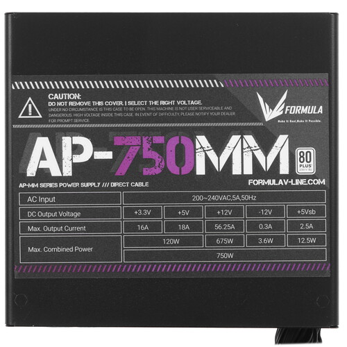 Купить Блок питания Formula AP-750ММ  5614585. Характеристики, отзывы и цены в Донецке