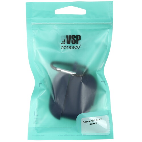 Купить Чехол Borasco для Apple AirPods 3, Axxa AB-01, Deppa Air Nova, Kenshi AP-W03, синий  5603068. Характеристики, отзывы и цены в Донецке