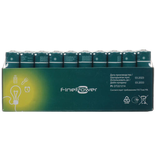 Купить Батарейка FinePower AAA / AAA (LR03/FR03)  5090041. Характеристики, отзывы и цены в Донецке