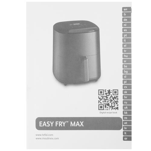 Купить Аэрогриль Tefal Easy Fry Max EY245B10 черный  9071069. Характеристики, отзывы и цены в Донецке