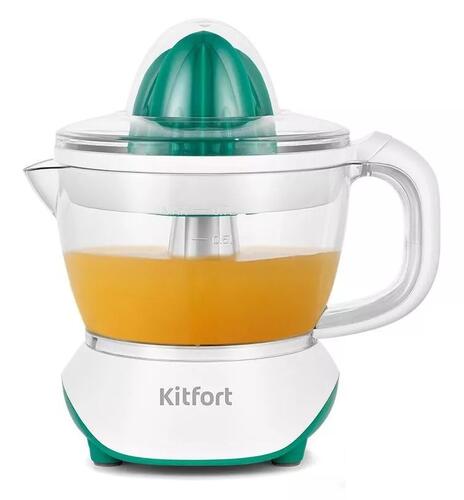 Купить Соковыжималка электрическая Kitfort КТ-1147-2 зеленый  9055119. Характеристики, отзывы и цены в Донецке