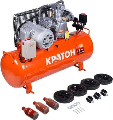 Купить Компрессор поршневой масляный Кратон AC-630-110-BDW  9024853. Характеристики, отзывы и цены в Донецке