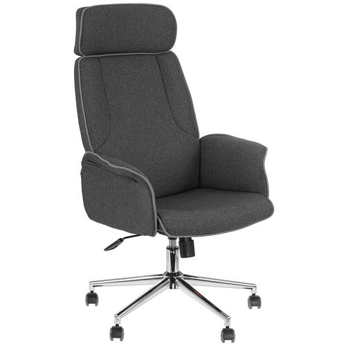 Купить Кресло офисное TetChair CHARM серый  5330357. Характеристики, отзывы и цены в Донецке