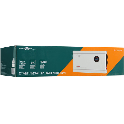 Купить Стабилизатор напряжения FinePower R-1200WM  9095819. Характеристики, отзывы и цены в Донецке